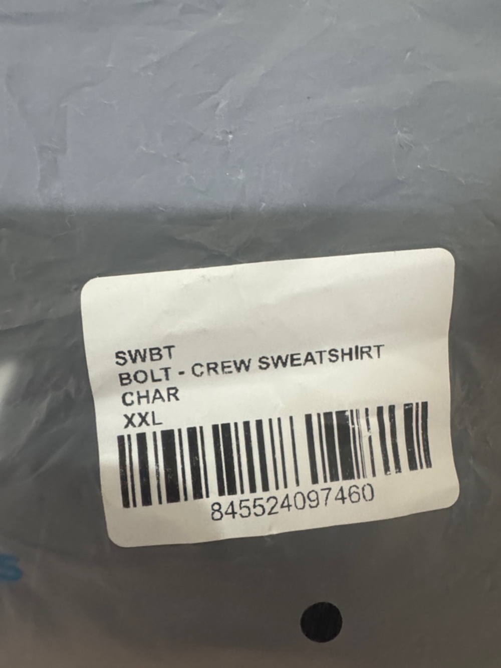 Aviator Nation/Charcoal Gray Sweatshirt w/ Lightning Bolt/NIB/NEW! SEALED! XXL! - Picture 7 of 14